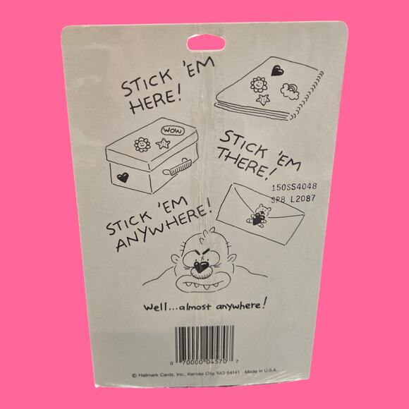 1990 Rare Hallmark Religious Christian Stickers Psalm Scriptures & Easter Cross - Picture 5 of 10